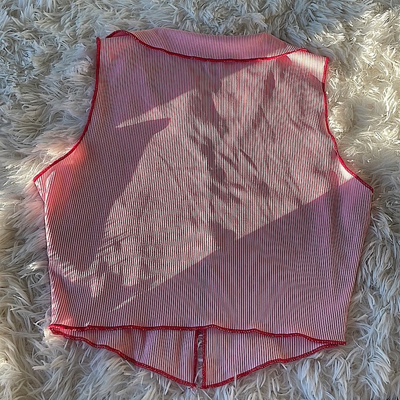 *NEW* Ribbed Collared Crop - Picture 4 of 4